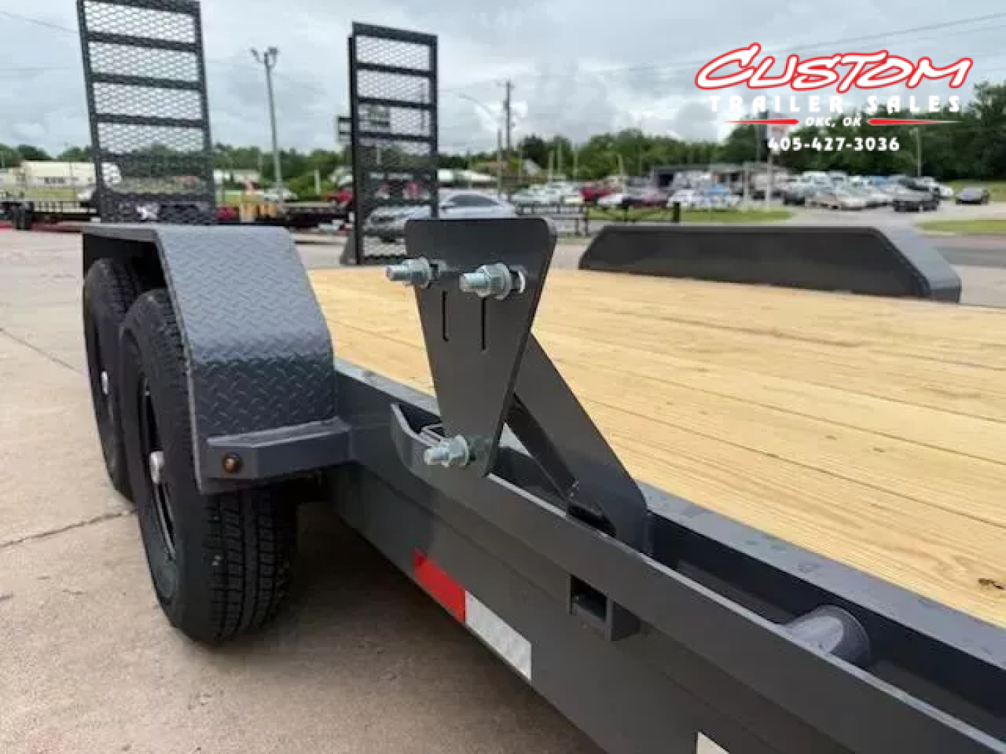 New #143650 2025 LAMAR H6 20 X 83 TANDEM AXLE 14K EQUIPMENT HAULER W/ STAND UP RAMPS