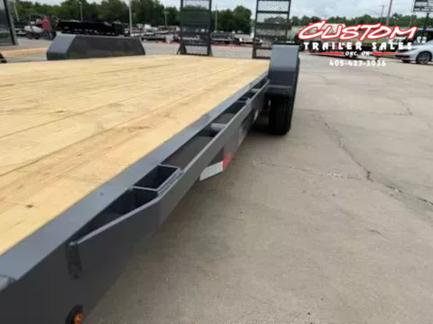 New #143650 2025 LAMAR H6 20 X 83 TANDEM AXLE 14K EQUIPMENT HAULER W/ STAND UP RAMPS