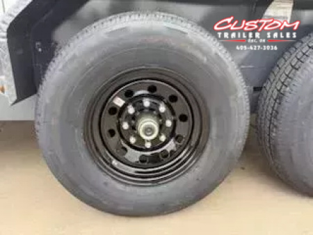 New #143650 2025 LAMAR H6 20 X 83 TANDEM AXLE 14K EQUIPMENT HAULER W/ STAND UP RAMPS