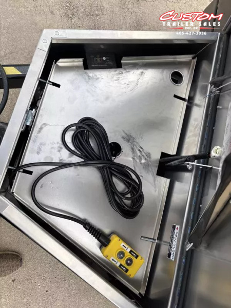 New #143845 2026 SOUTHLAND SL510 5 X 10 TANDEM AXLE 10K BUMPER PULL DUMP TRAILER W/ SPARE TIRE