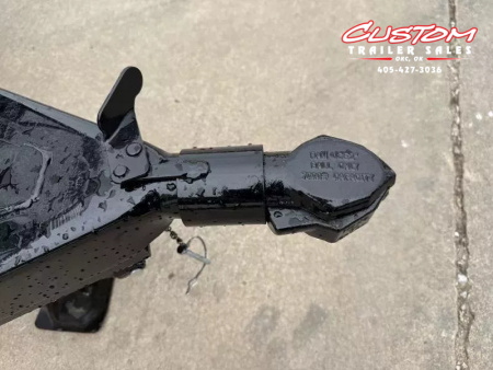 New #144427 2025 MP CUSTOMS 16 X 83 TANDEM AXLE PIPE TOP 7K LANDSCAPE TRAILER W/ 4' SIDES