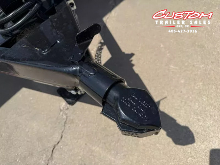 New #144557 2025 MP CUSTOMS 16 X 83 TANDEM AXLE PIPE TOP 7K LANDSCAPE TRAILER W/ 4' SIDES