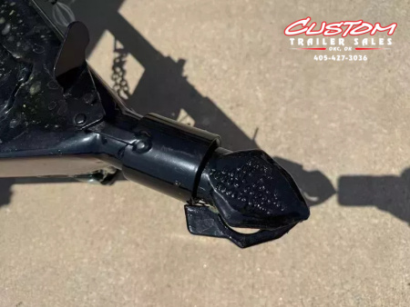 New #144644 2025 MP CUSTOMS 16 X 83 TANDEM AXLE PIPE TOP 7K LANDSCAPE TRAILER W/ 2' SIDES