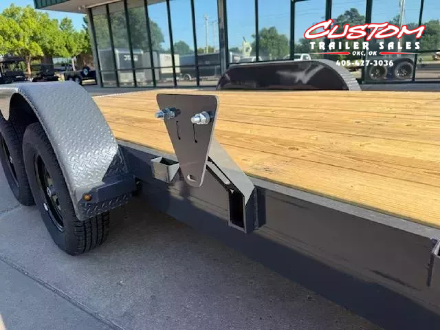 New #144751 2026 LAMAR CE 22 X 83 TANDEM AXLE 7K WOOD FLOOR CAR HAULER