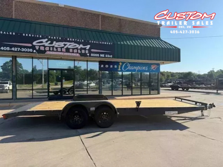 New #144751 2026 LAMAR CE 22 X 83 TANDEM AXLE 7K WOOD FLOOR CAR HAULER