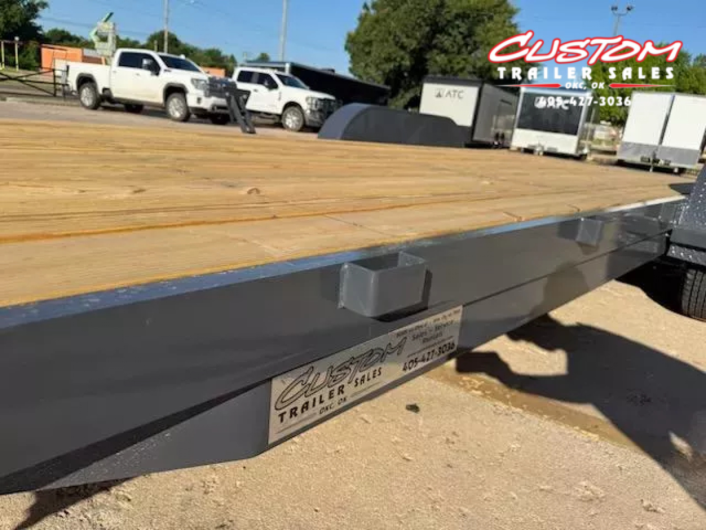 New #144808 2026 LAMAR CE 22 X 83 TANDEM AXLE 7K WOOD FLOOR CAR HAULER