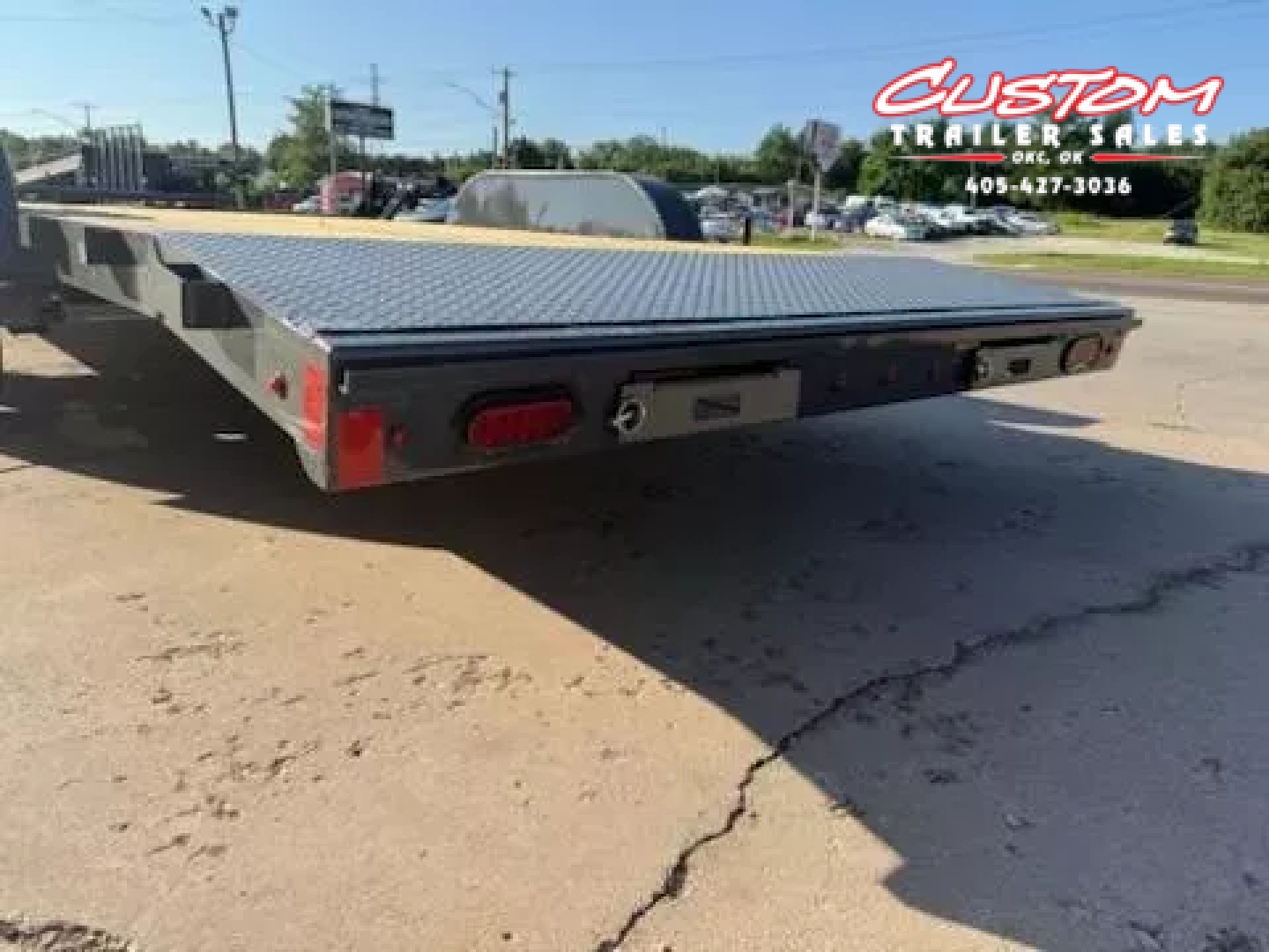 New #144808 2026 LAMAR CE 22 X 83 TANDEM AXLE 7K WOOD FLOOR CAR HAULER