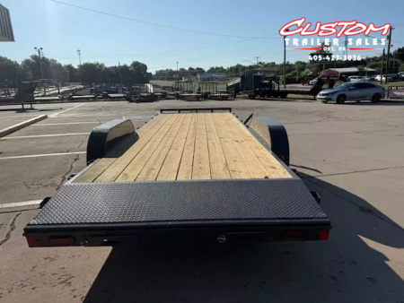 New #144808 2026 LAMAR CE 22 X 83 TANDEM AXLE 7K WOOD FLOOR CAR HAULER