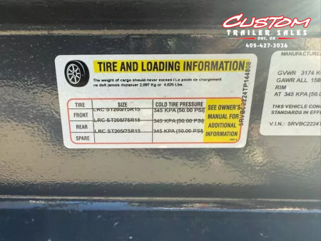 New #144808 2026 LAMAR CE 22 X 83 TANDEM AXLE 7K WOOD FLOOR CAR HAULER