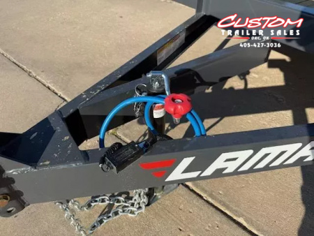 New #144808 2026 LAMAR CE 22 X 83 TANDEM AXLE 7K WOOD FLOOR CAR HAULER