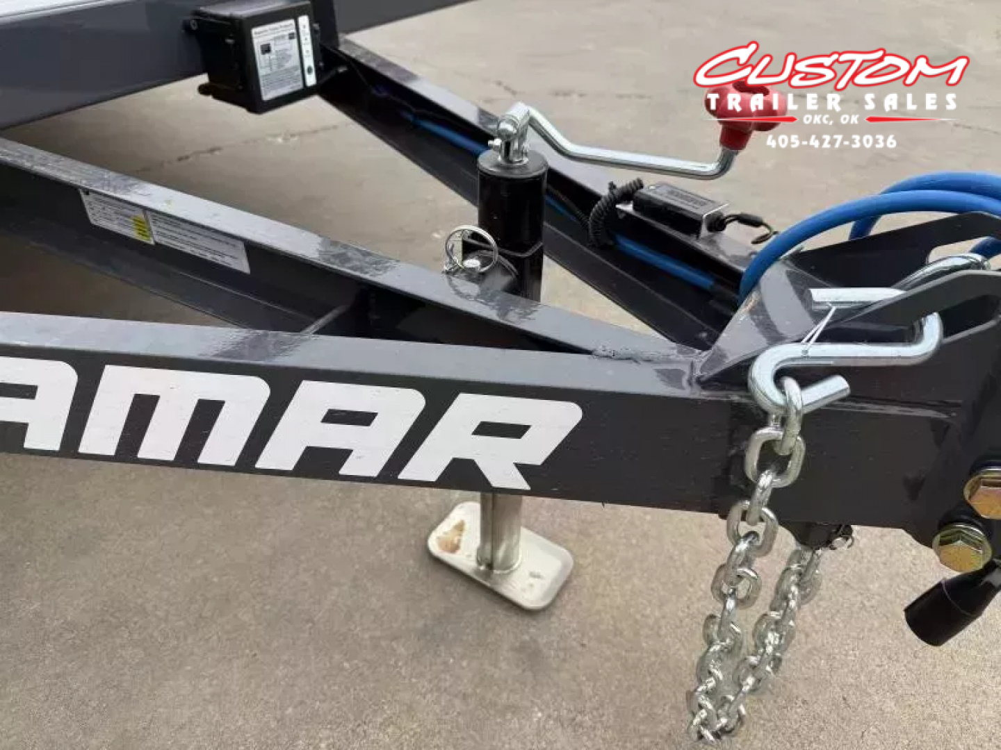 New #144811 2026 LAMAR UC 14 X 77 TANDEM AXLE PIPE TOP 7K UTILITY W/ REAR RAMP GATE