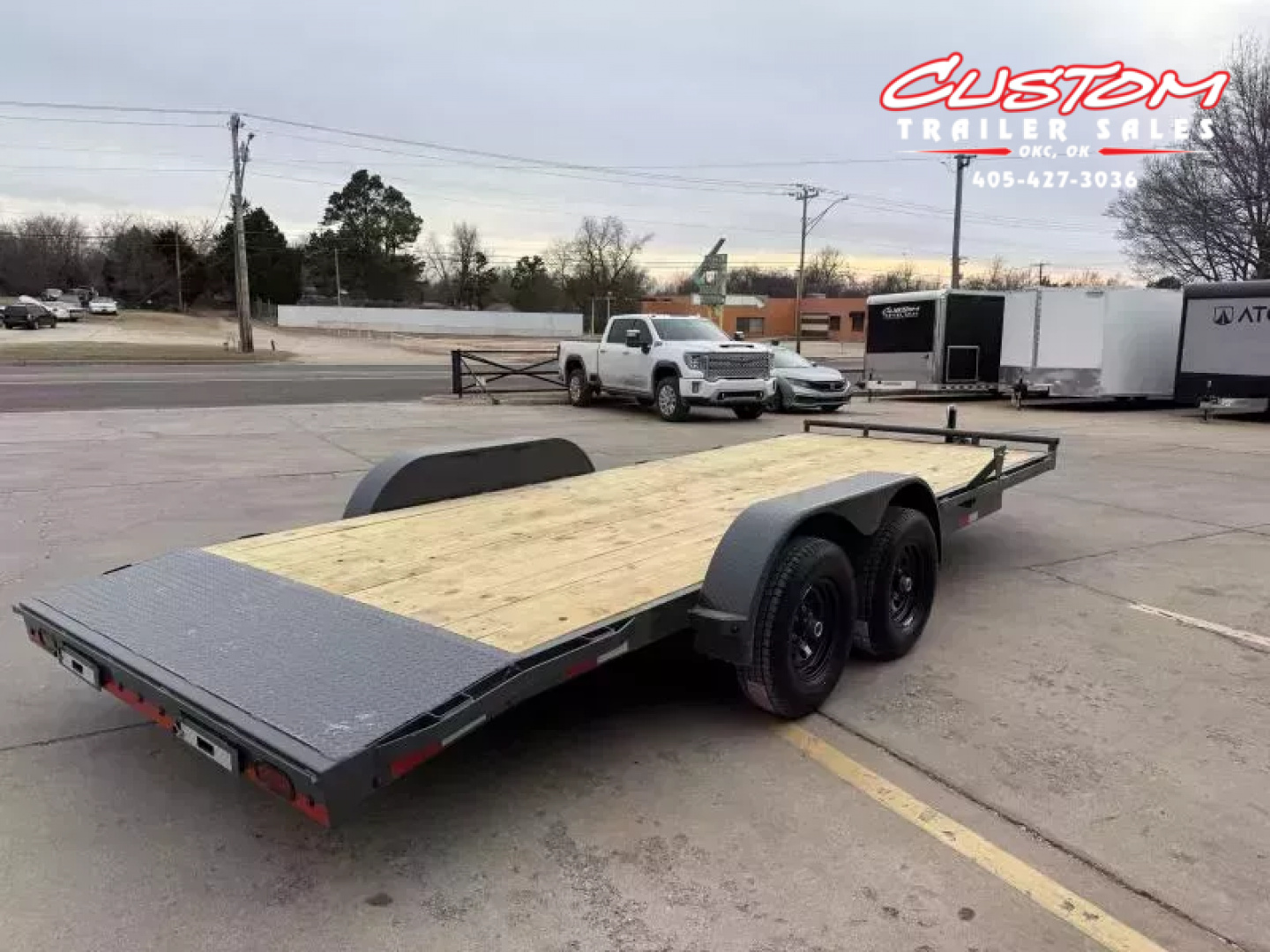 New #145034 2026 LAMAR CC 20 X 83 TANDEM AXLE 10K WOOD FLOOR CAR HAULER