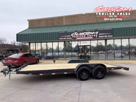 New #145034 2026 LAMAR CC 20 X 83 TANDEM AXLE 10K WOOD FLOOR CAR HAULER