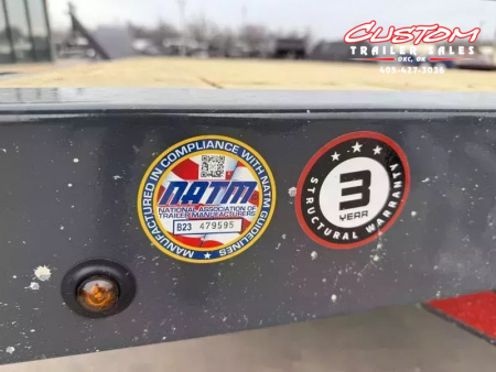 New #145034 2026 LAMAR CC 20 X 83 TANDEM AXLE 10K WOOD FLOOR CAR HAULER