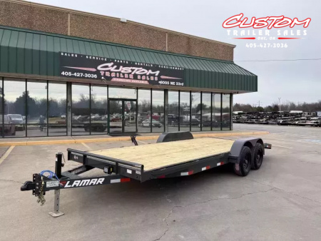 New #145034 2026 LAMAR CC 20 X 83 TANDEM AXLE 10K WOOD FLOOR CAR HAULER