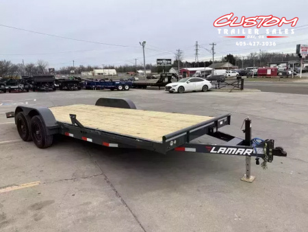New #145034 2026 LAMAR CC 20 X 83 TANDEM AXLE 10K WOOD FLOOR CAR HAULER