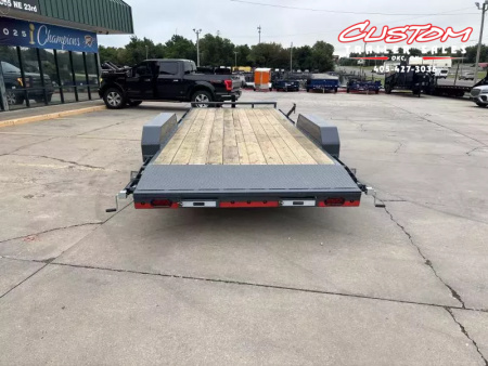 New #145057 2026 LAMAR H6 20 X 83 TANDEM AXLE 14K EQUIPMENT HAULER W/ SLIDE IN RAMPS