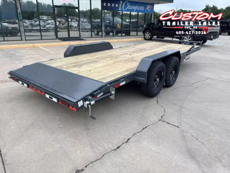 New #145057 2026 LAMAR H6 20 X 83 TANDEM AXLE 14K EQUIPMENT HAULER W/ SLIDE IN RAMPS