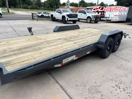 New #145057 2026 LAMAR H6 20 X 83 TANDEM AXLE 14K EQUIPMENT HAULER W/ SLIDE IN RAMPS