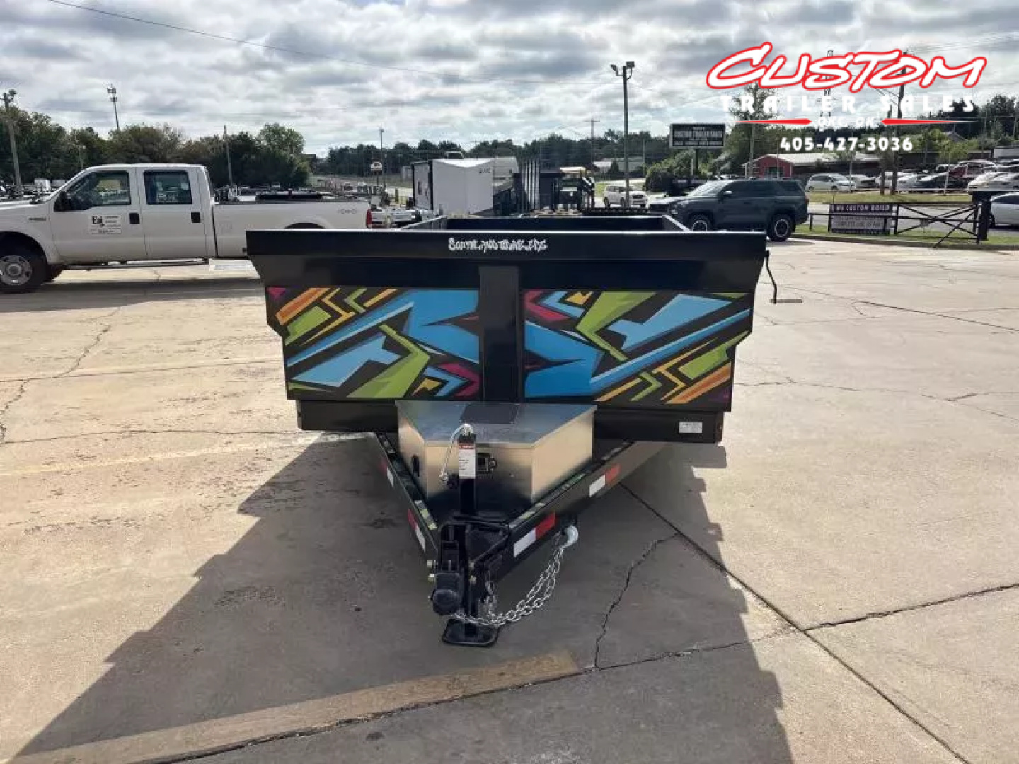 New #145063 2026 SOUTHLAND SL714 14 X 84 TANDEM AXLE 14K BUMPER PULL DUMP W/ SPARE TIRE