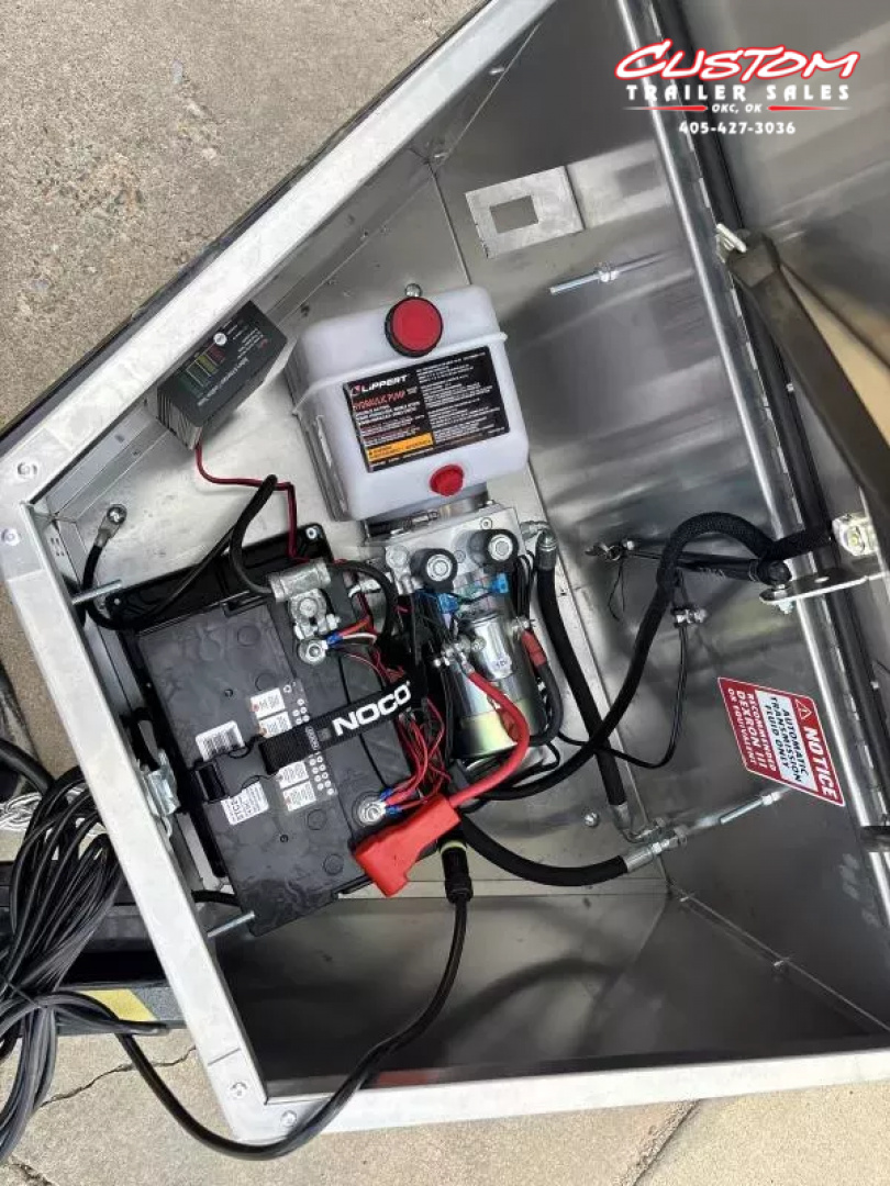 New #145063 2026 SOUTHLAND SL714 14 X 84 TANDEM AXLE 14K BUMPER PULL DUMP W/ SPARE TIRE