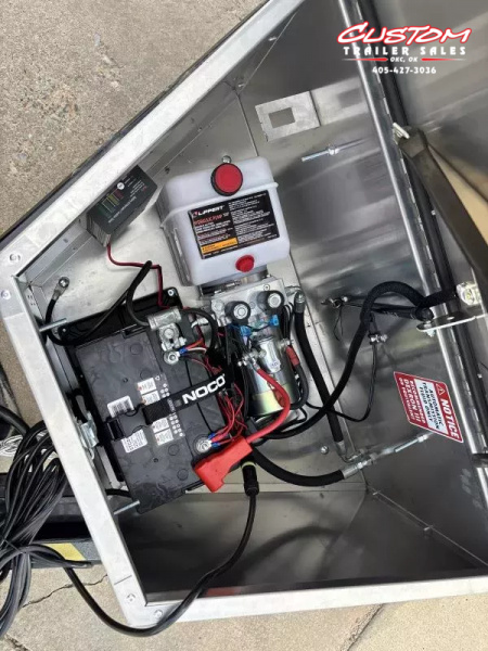 New #145063 2026 SOUTHLAND SL714 14 X 84 TANDEM AXLE 14K BUMPER PULL DUMP W/ SPARE TIRE