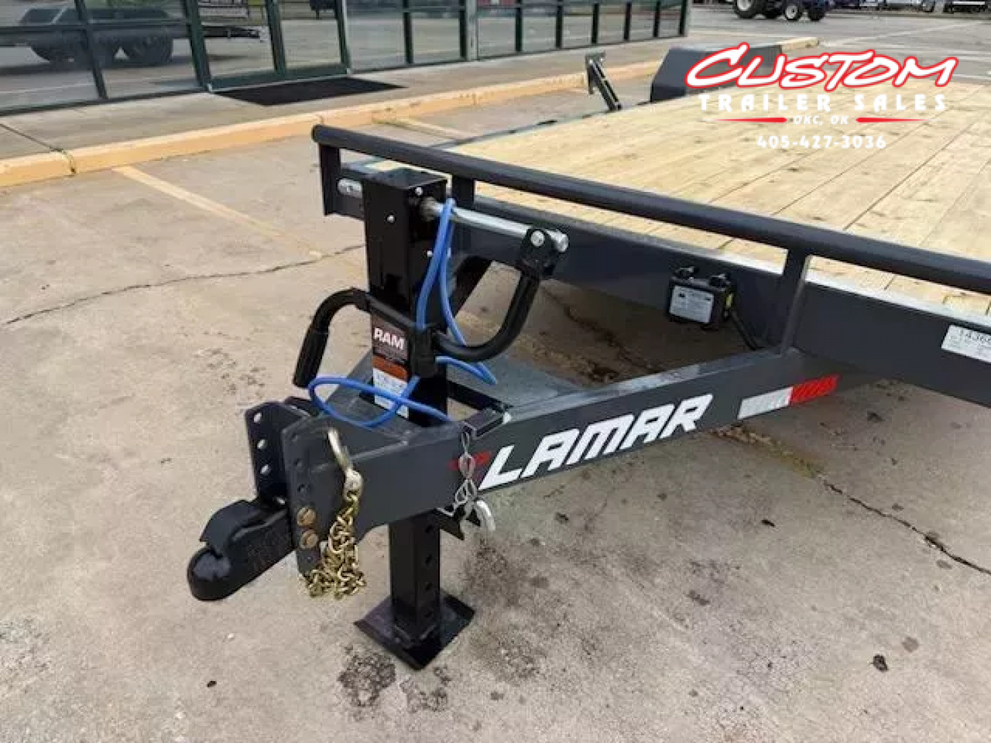 New #145225 2026 LAMAR H6 20 X 83 TANDEM AXLE 14K EQUIPMENT HAULER W/ SLIDE IN RAMPS