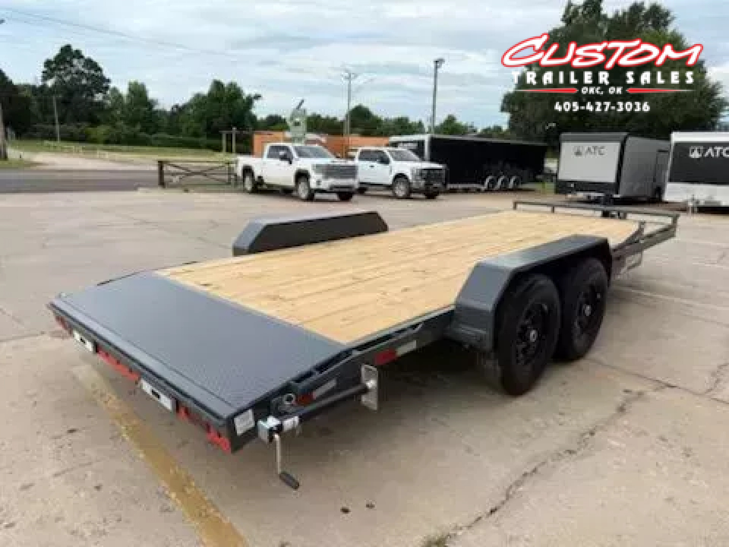 New #145225 2026 LAMAR H6 20 X 83 TANDEM AXLE 14K EQUIPMENT HAULER W/ SLIDE IN RAMPS