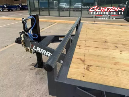 New #145225 2026 LAMAR H6 20 X 83 TANDEM AXLE 14K EQUIPMENT HAULER W/ SLIDE IN RAMPS