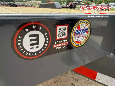 New #145225 2026 LAMAR H6 20 X 83 TANDEM AXLE 14K EQUIPMENT HAULER W/ SLIDE IN RAMPS