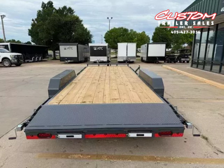 New #145225 2026 LAMAR H6 20 X 83 TANDEM AXLE 14K EQUIPMENT HAULER W/ SLIDE IN RAMPS