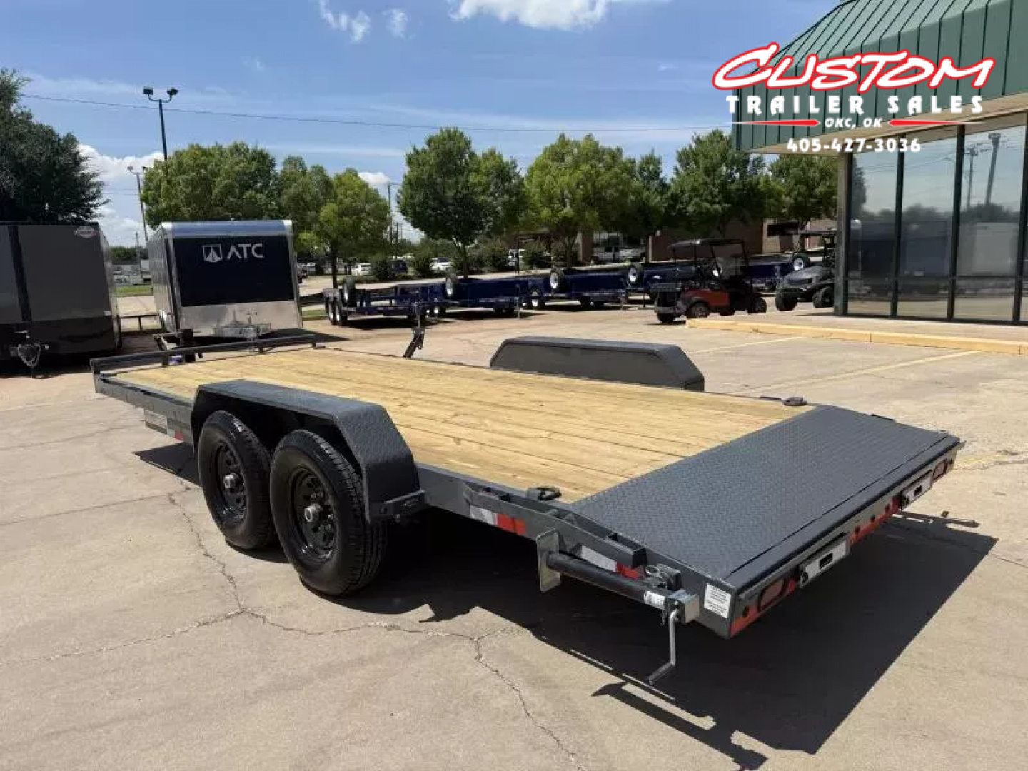 New #145226 2026 LAMAR H6 20 X 83 TANDEM AXLE 14K EQUIPMENT HAULER W/ SLIDE IN RAMPS