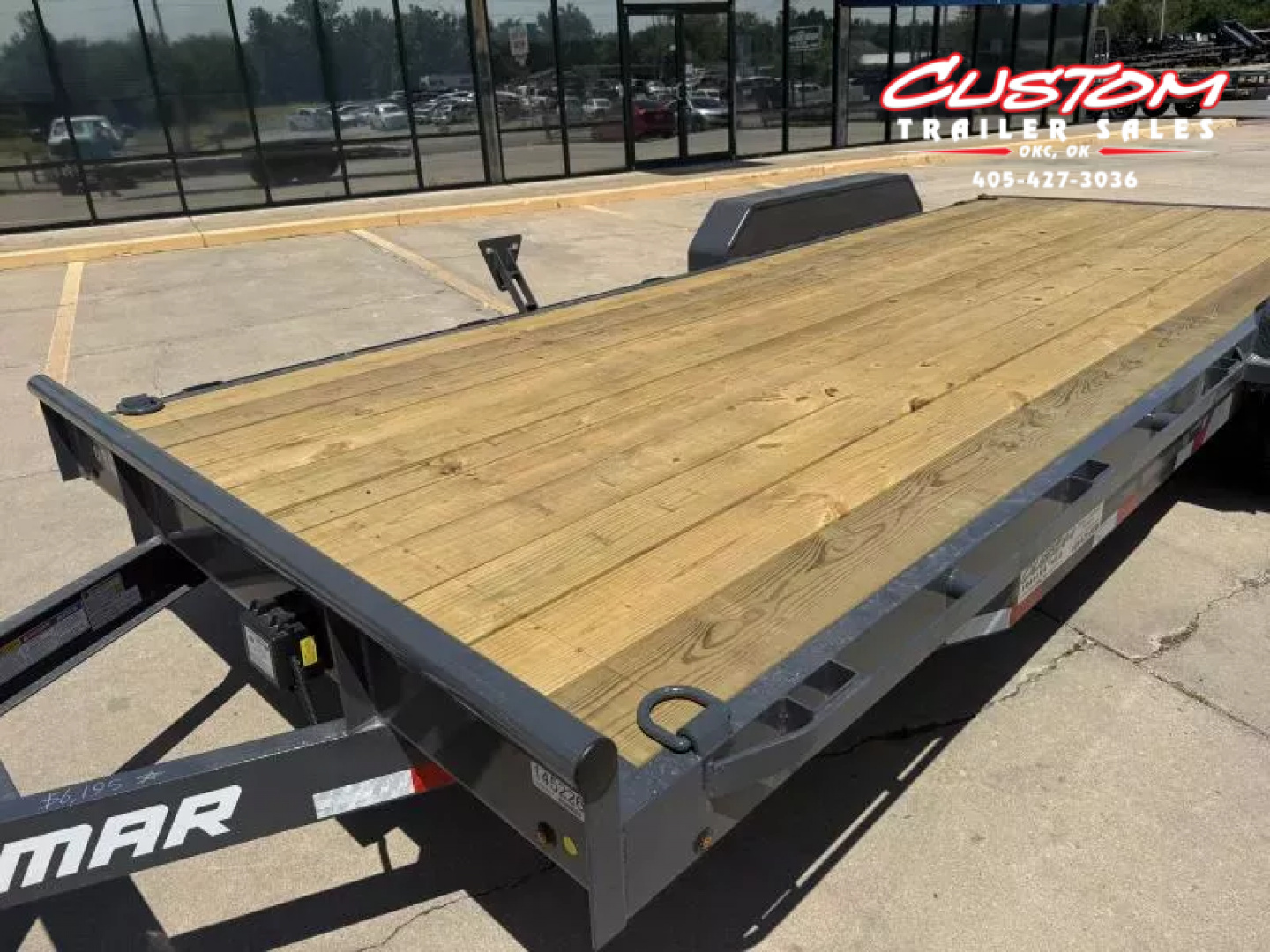 New #145226 2026 LAMAR H6 20 X 83 TANDEM AXLE 14K EQUIPMENT HAULER W/ SLIDE IN RAMPS