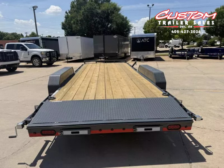 New #145226 2026 LAMAR H6 20 X 83 TANDEM AXLE 14K EQUIPMENT HAULER W/ SLIDE IN RAMPS