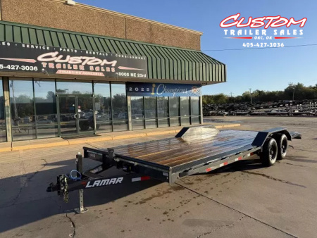 New #145689 2026 LAMAR CC 22 X 102 TANDEM AXLE 10K WOOD FLOOR CAR HAULER