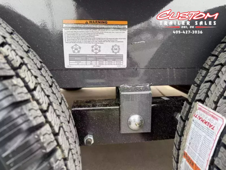 New #145760 2026 LAMAR UC 14 X 77 TANDEM AXLE PIPE TOP 7K UTILITY W/ REAR RAMP GATE