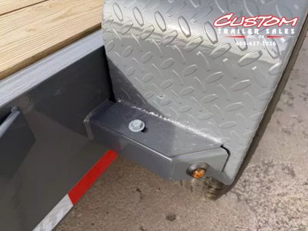 New #146987 2026 LAMAR H6 18 X 83 TANDEM AXLE 14K EQUIPMENT HAULER W/ SLIDE IN RAMPS