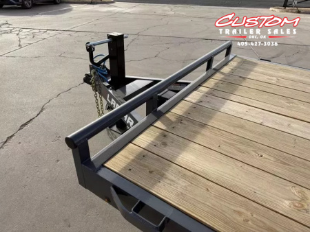 New #146987 2026 LAMAR H6 18 X 83 TANDEM AXLE 14K EQUIPMENT HAULER W/ SLIDE IN RAMPS