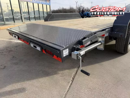 New #146987 2026 LAMAR H6 18 X 83 TANDEM AXLE 14K EQUIPMENT HAULER W/ SLIDE IN RAMPS