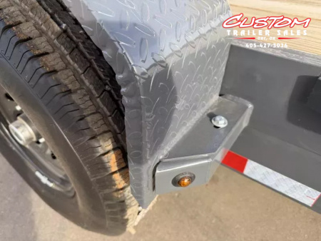 New #146987 2026 LAMAR H6 18 X 83 TANDEM AXLE 14K EQUIPMENT HAULER W/ SLIDE IN RAMPS