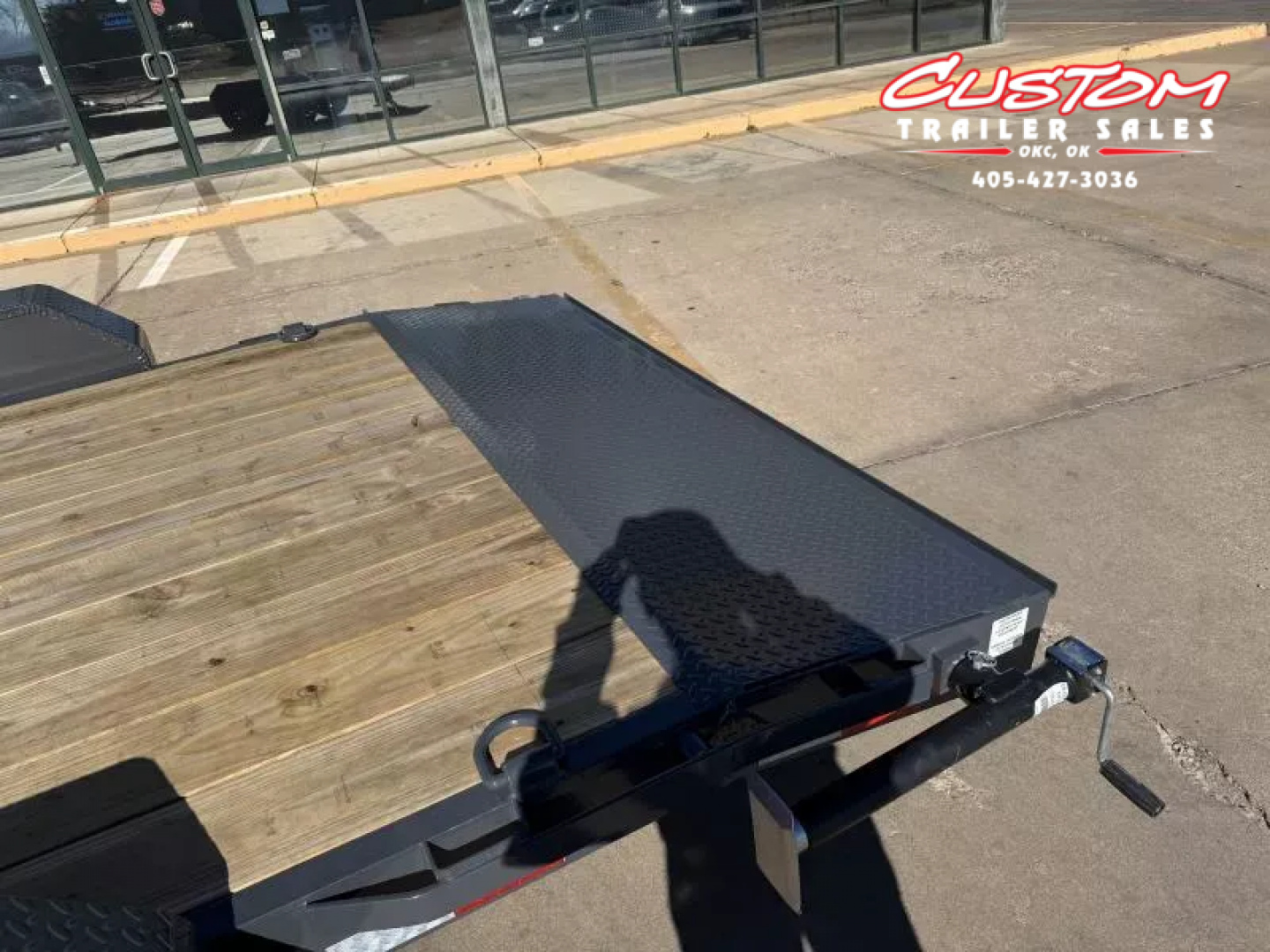 New #146989 2026 LAMAR H6 18 X 83 TANDEM AXLE 14K EQUIPMENT HAULER W/ SLIDE IN RAMPS