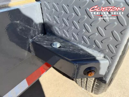 New #146989 2026 LAMAR H6 18 X 83 TANDEM AXLE 14K EQUIPMENT HAULER W/ SLIDE IN RAMPS