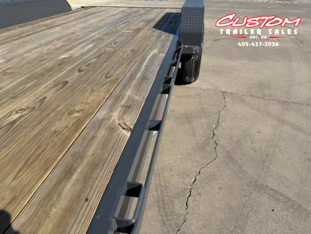 New #146989 2026 LAMAR H6 18 X 83 TANDEM AXLE 14K EQUIPMENT HAULER W/ SLIDE IN RAMPS