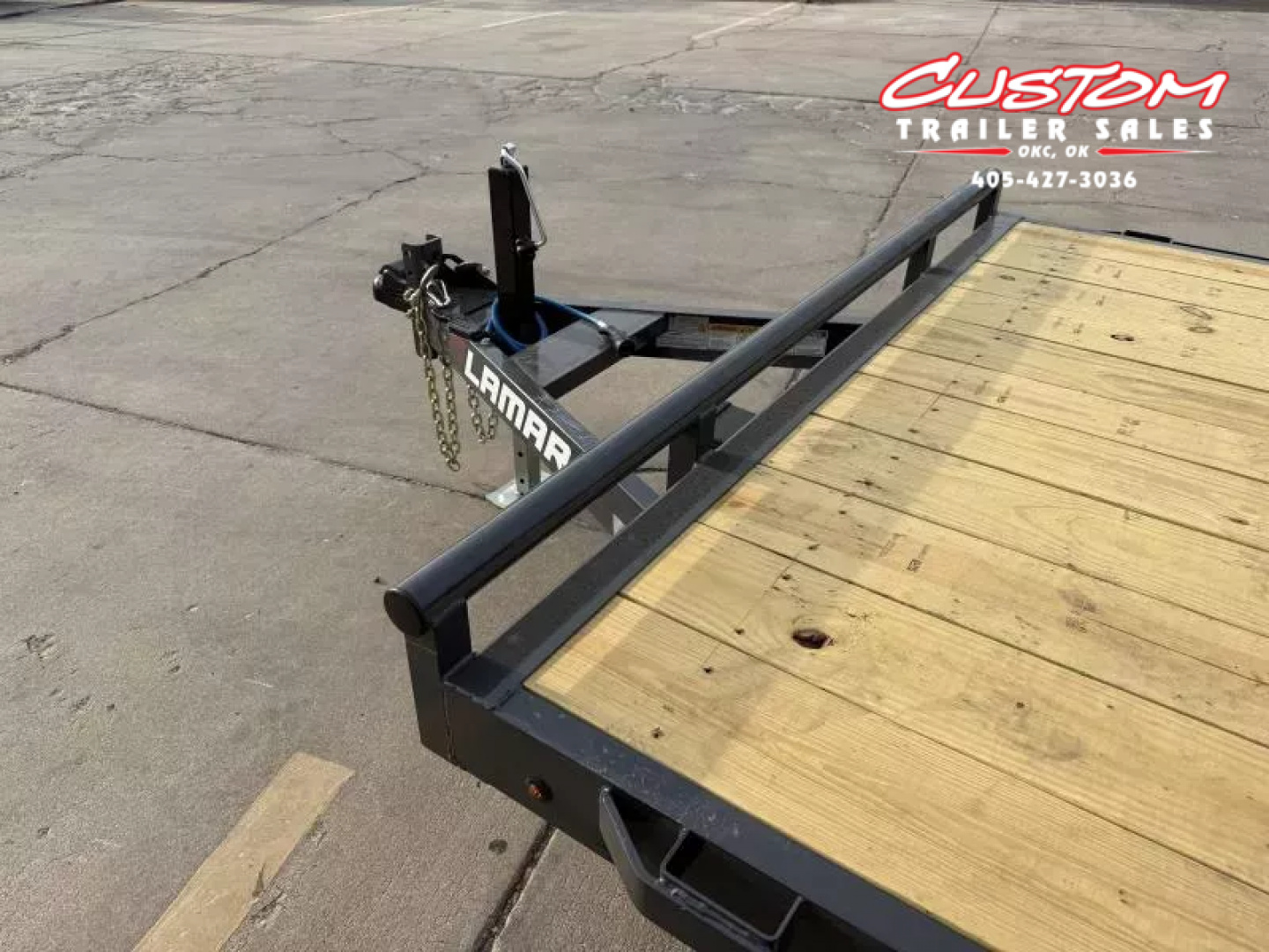 New #147020 2026 LAMAR CC 22 X 83 TANDEM AXLE 10K WOOD FLOOR CAR HAULER