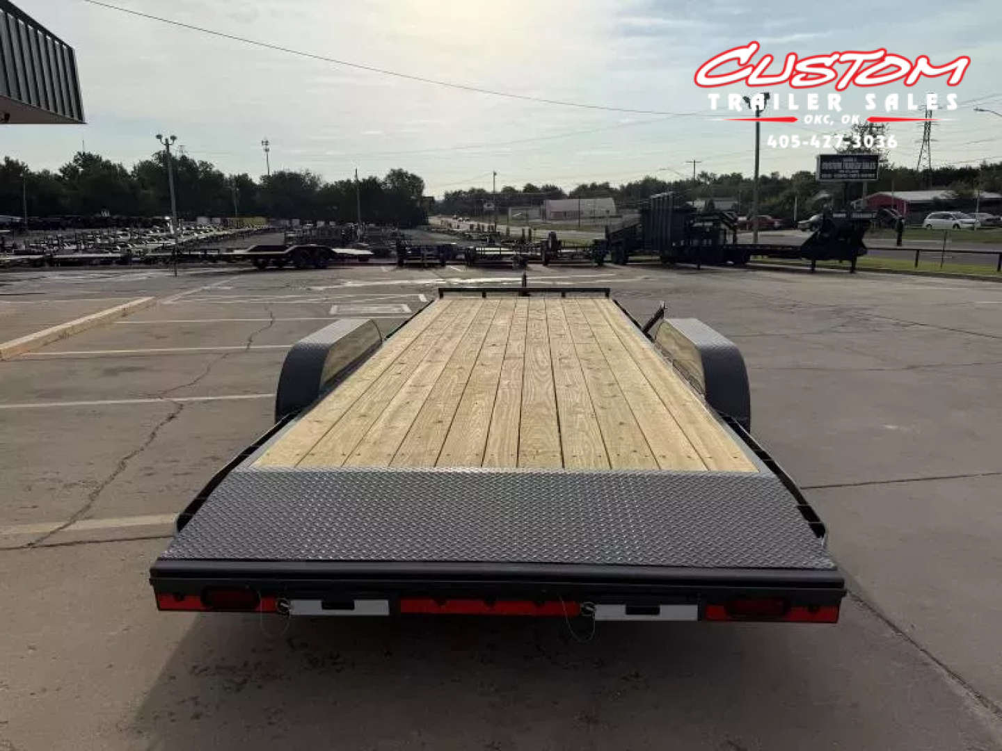New #147020 2026 LAMAR CC 22 X 83 TANDEM AXLE 10K WOOD FLOOR CAR HAULER