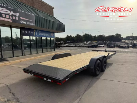 New #147020 2026 LAMAR CC 22 X 83 TANDEM AXLE 10K WOOD FLOOR CAR HAULER