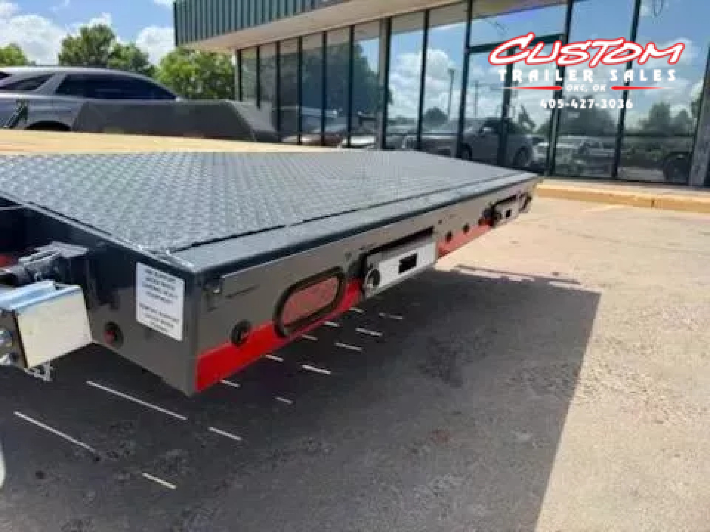 New #147050 2026 LAMAR H6 22 X 83 TANDEM AXLE 14K EQUIPMENT HAULER W/ SLIDE IN RAMPS