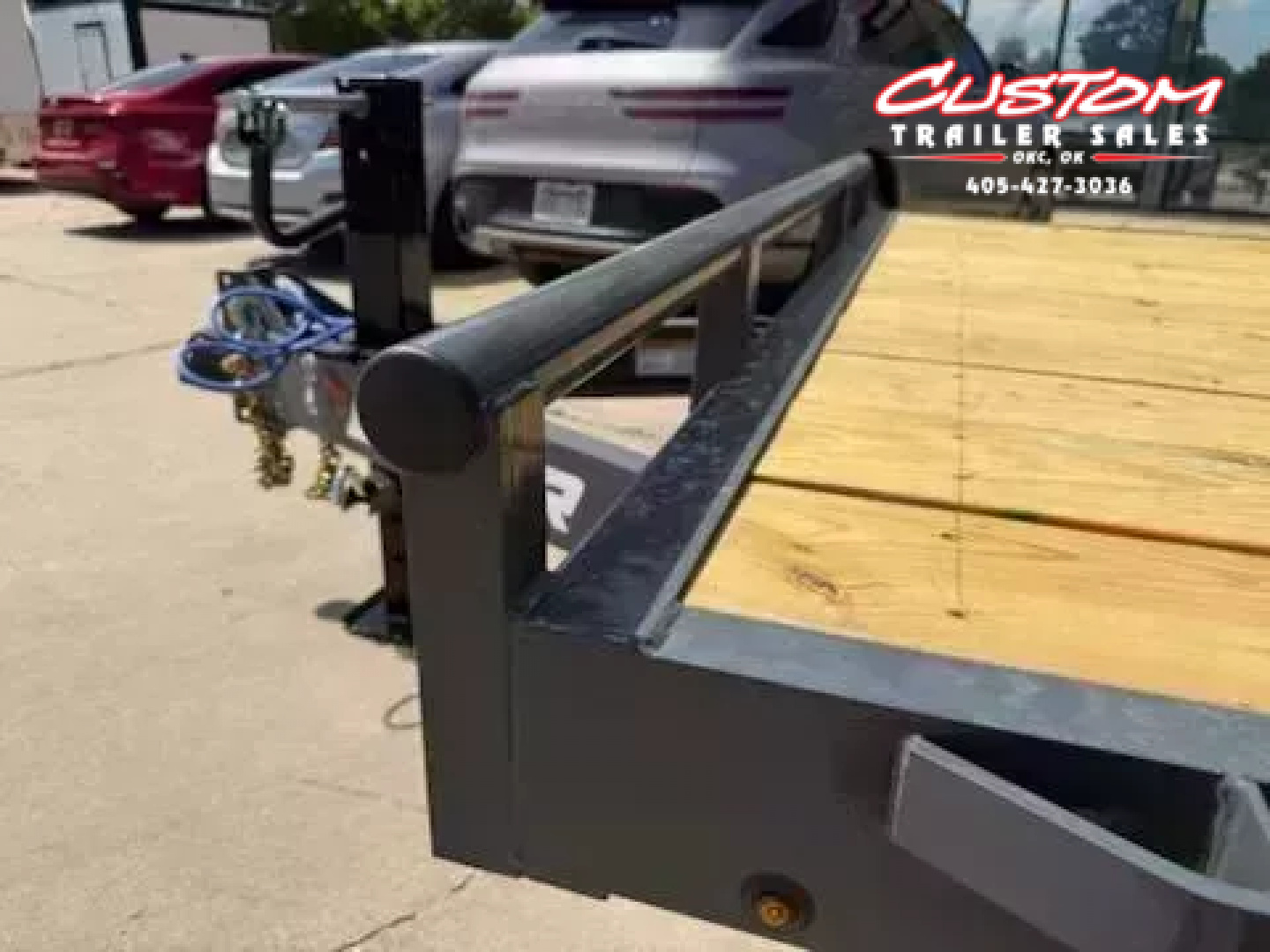 New #147050 2026 LAMAR H6 22 X 83 TANDEM AXLE 14K EQUIPMENT HAULER W/ SLIDE IN RAMPS