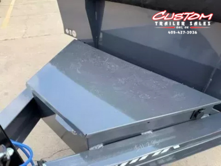 New #147487 2026 LAMAR DL 14 X 83 TANDEM AXLE LOW PRO 14K BUMPER PULL DUMP W/ 2' SIDES