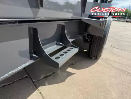 New #147487 2026 LAMAR DL 14 X 83 TANDEM AXLE LOW PRO 14K BUMPER PULL DUMP W/ 2' SIDES